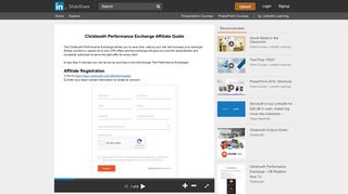 
                            8. Clickbooth Affiliate Guide - SlideShare