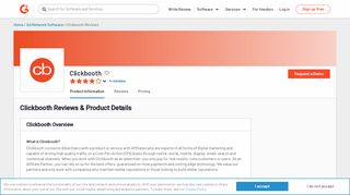 
                            12. Clickbooth Reviews | G2 Crowd
