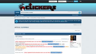 
                            5. ClickersMC2.5 Plugin cleverbux