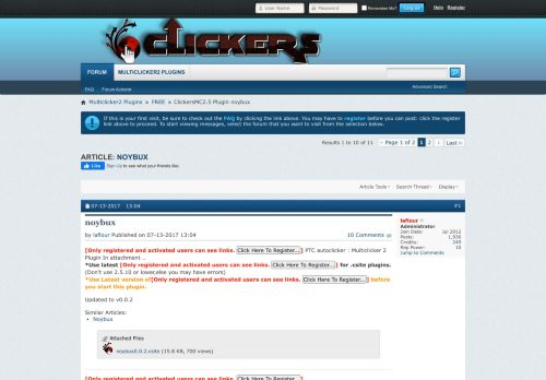 
                            11. ClickersMC2.5 Plugin noybux