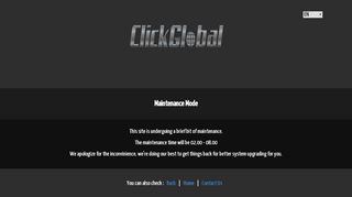 
                            10. ClickGlobal Login page