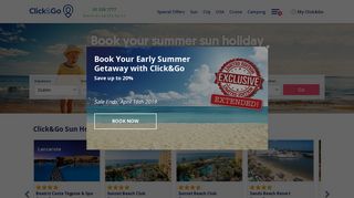 
                            10. Click&Go Sun Holiday Deals 2019 - ClickandGo.com