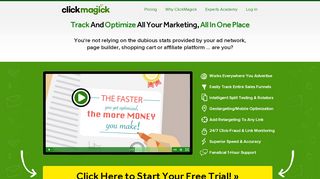 
                            2. ClickMagick - Track And Optimize All Your Marketing, All In One Place