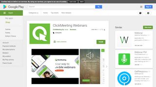
                            8. ClickMeeting Webinars - Apps on Google Play