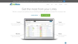 
                            2. ClickMeter: Link tracking, affiliate tracking, conversion tracking