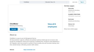 
                            11. ClickMeter | LinkedIn