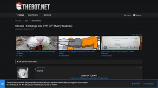 
                            9. Clicksia - Exchange site, PTP, GPT (Many features) | Make Money ...