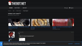 
                            10. clicksor.com scam!?? | Make Money Online Forum - The Bot Net