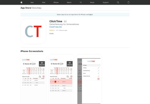 
                            10. ClickTime 2.0 im App Store - iTunes - Apple