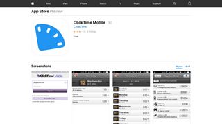 
                            10. ClickTime Mobile on the App Store - iTunes - Apple