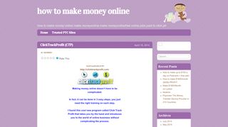 
                            12. ClickTrackProfit (CTP) | how to make money online