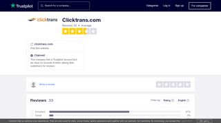 
                            10. Clicktrans.com Reviews | Read Customer Service Reviews of ...