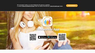 
                            1. Clickworker App - clickworker.com
