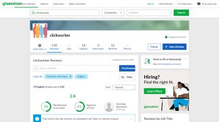 
                            7. clickworker Reviews | Glassdoor