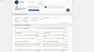 
                            10. clicséqur express - French translation – Linguee