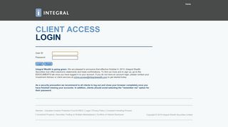 
                            1. Client Access | Integral Wealth