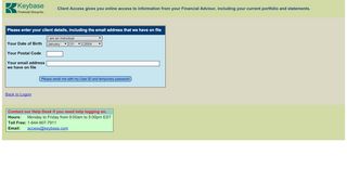 
                            6. Client Access Login - Keybase Financial Group