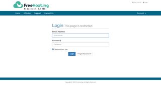 
                            4. Client Area - Freehosting - FreeHosting.host