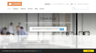 
                            6. Client Area Login | COINS Global