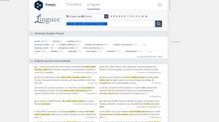 
                            6. client centric business model - French translation – Linguee