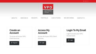 
                            8. Client Log-In - VPG | - Van Petten Group