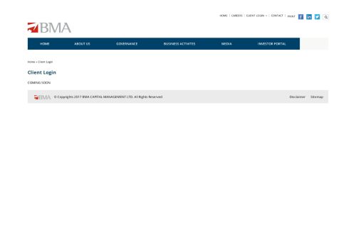 
                            4. Client Login - BMA CAPITAL