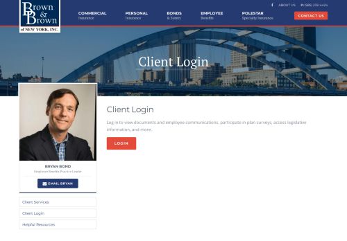 
                            11. Client Login - Brown & Brown of New York