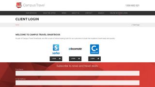 
                            5. Client login | Campus Travel