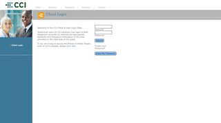 
                            4. Client Login – CCI