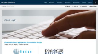 
                            10. Client Login | Dialog Direct
