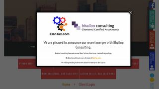 
                            8. Client Login | ElanTax