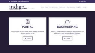 
                            6. Client Login - Indigo Tax & Accountancy