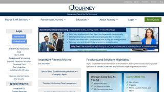 
                            2. Client Login - Journey Employer Solutions