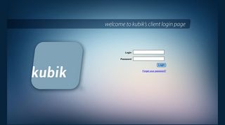 
                            2. Client Login | kubik