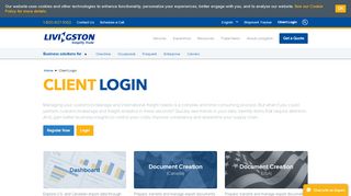 
                            10. Client Login - Livingston International