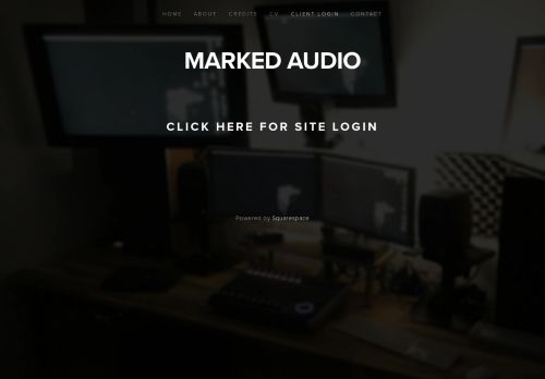 
                            5. Client Login — Marked Audio