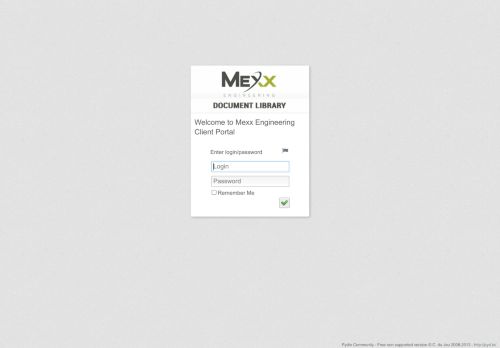 
                            2. Client Login - Mexx Engineering