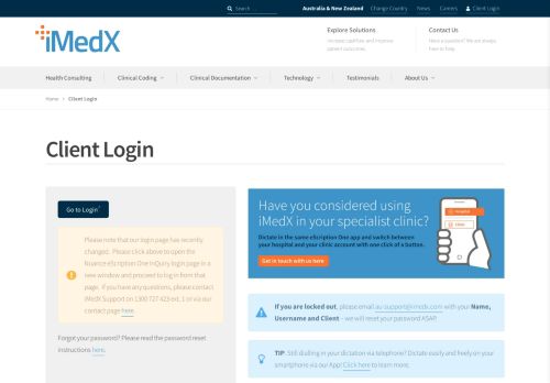 
                            4. Client Login - OzeScribe