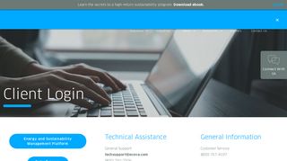
                            9. Client Login Portals | ENGIE Insight (formerly Ecova)
