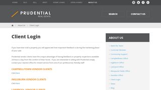 
                            11. Client Login | Prudential