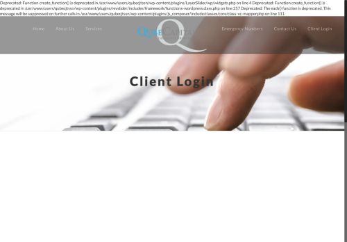 
                            4. Client Login – Qube Capital