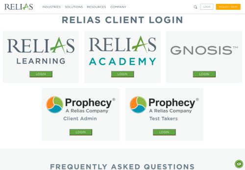 
                            7. Client Login | Relias