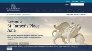 
                            11. Client login | St. James's Place Asia