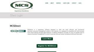 
                            12. Client Login | The MCS Group, Inc.