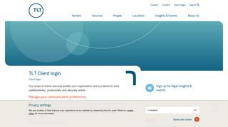 
                            4. Client login - TLT LLP