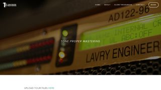 
                            10. Client Login — TONE PROPER MASTERING