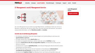 
                            4. Client Management mit dem neo42 Management Service.