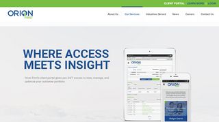 
                            5. CLIENT PORTAL - Orion First