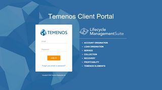 
                            5. Client Portal - Temenos