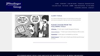 
                            9. Client Tools - Login — JPStudinger Group